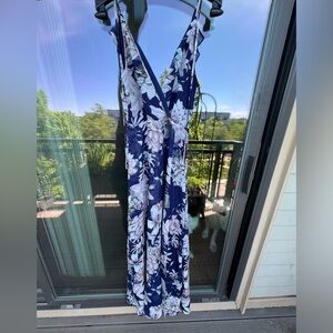 Floor length floral Lulu’s dress